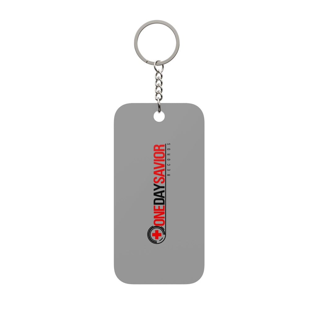 One Day Savior Recordings Double-Sided Keychain Charm