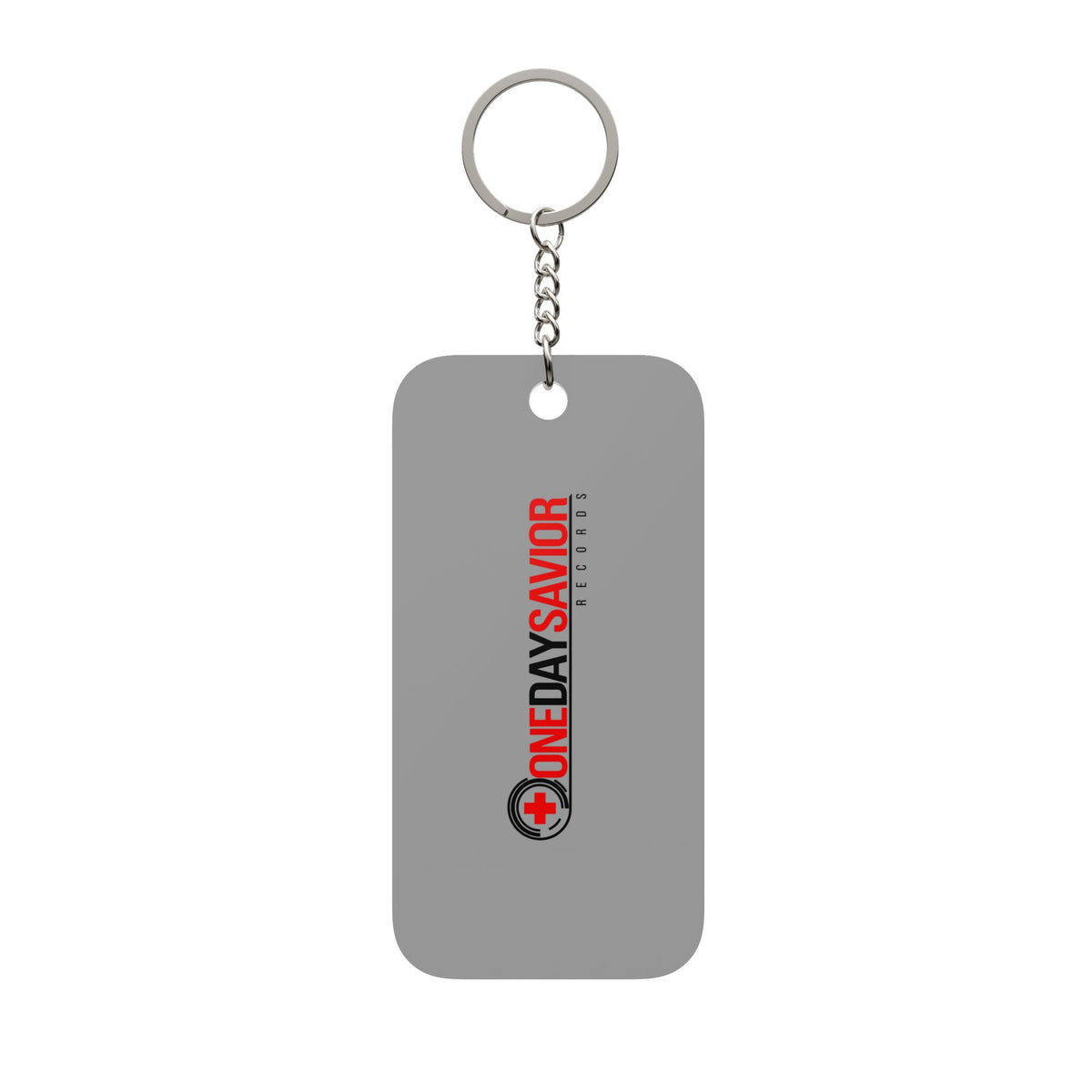 One Day Savior Recordings Double-Sided Keychain Charm