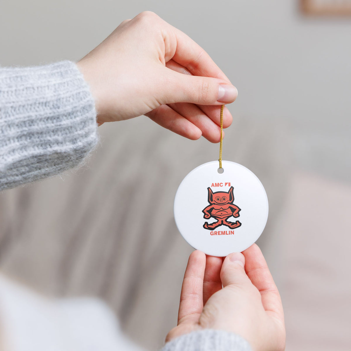 AMC Gremlin Ceramic Ornament