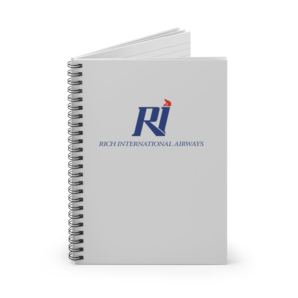 Rich International Airways Spiral Notebook
