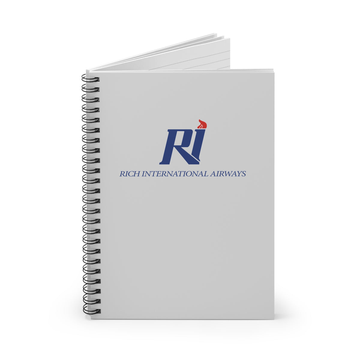 Rich International Airways Spiral Notebook
