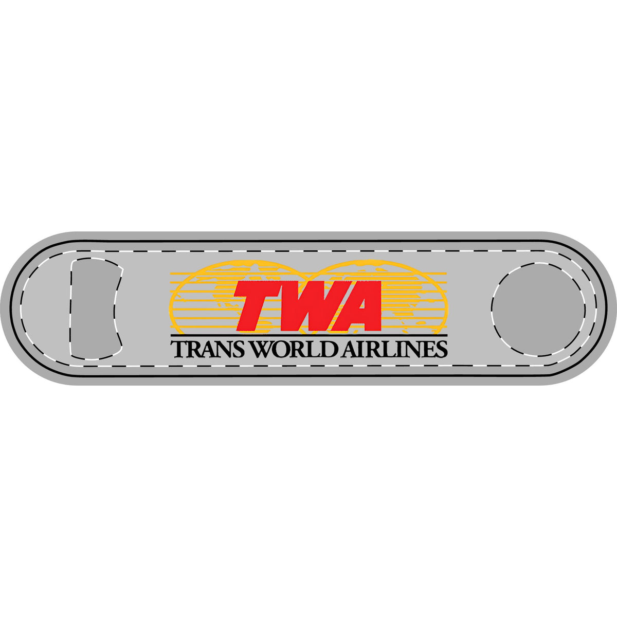 Trans World Airlines (TWA) Metal Bottle Opener
