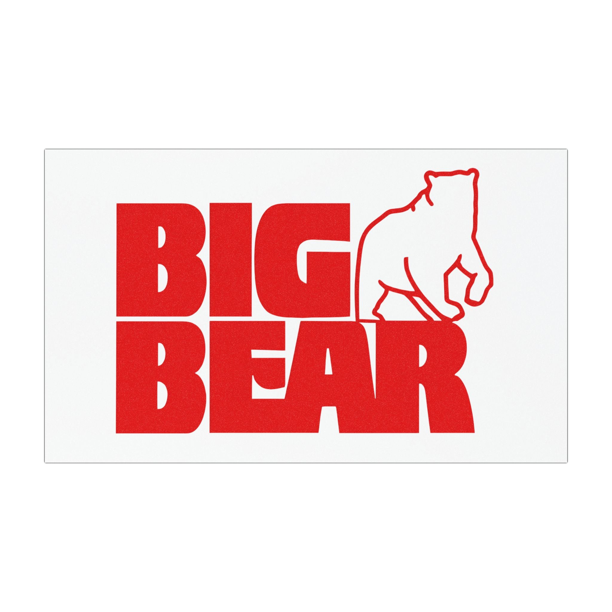Big Bear Stores Car Magnet