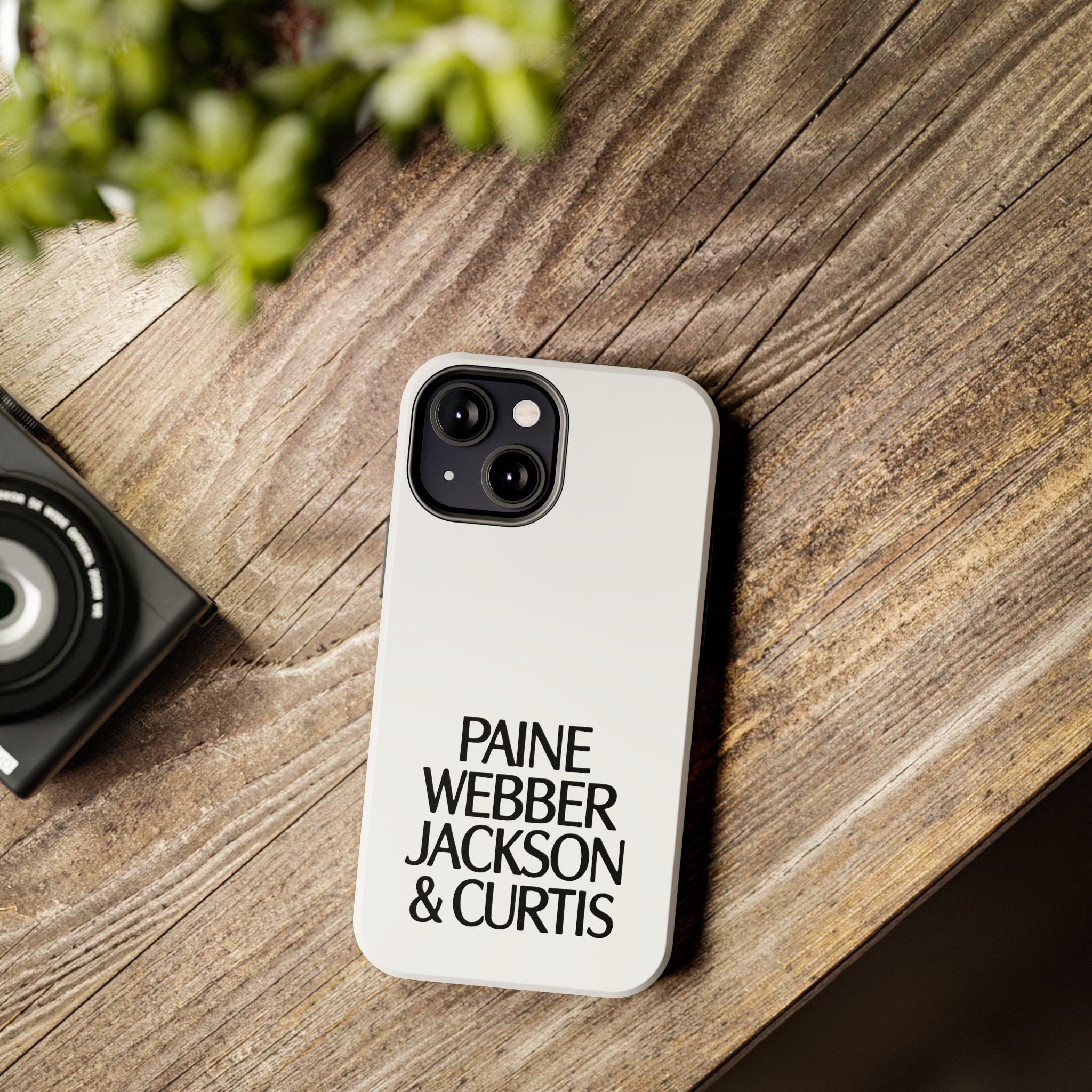 Paine Webber Jackson & Curtis Tough Phone Case