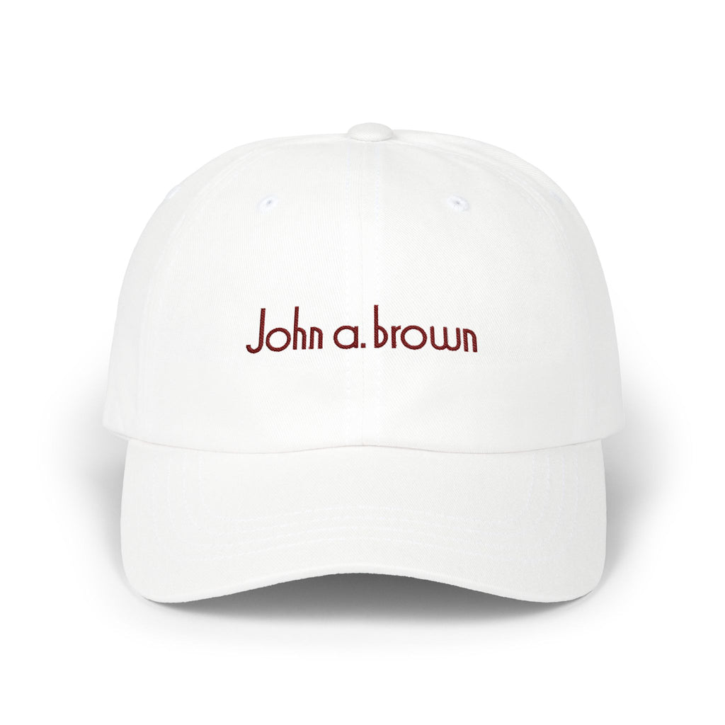 John A. Brown Embroidered Dad Cap Hat