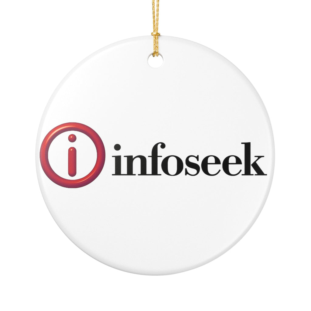Infoseek Ceramic Ornament