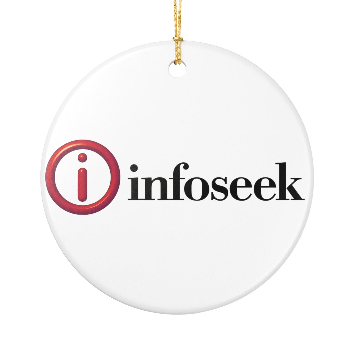 Infoseek Ceramic Ornament
