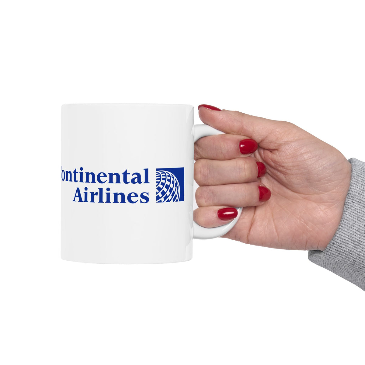 Continental Airlines Ceramic Coffee Mug