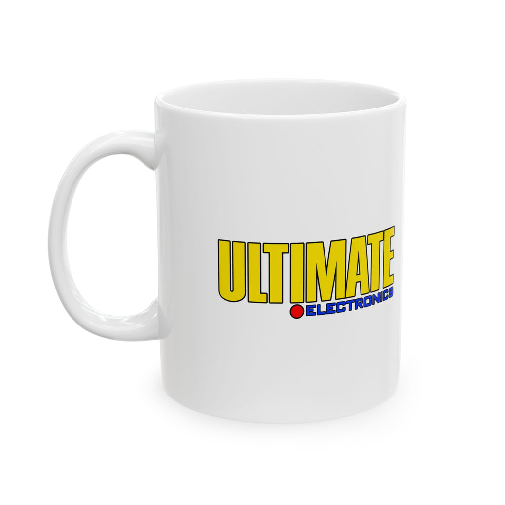 Ultimate Electronics Ceramic Coffee Mug