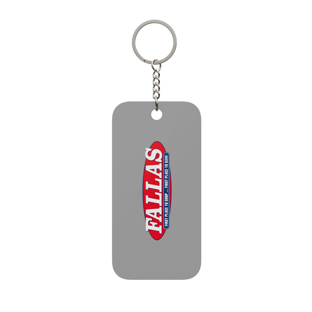 Fallas Discount Stores Double-Sided Keychain Charm