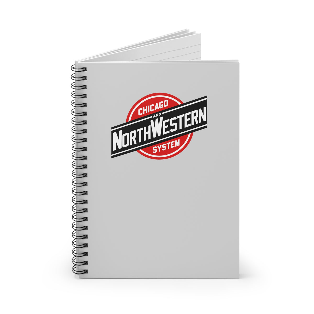 Chicago and North Western Railway Spiral Notebook