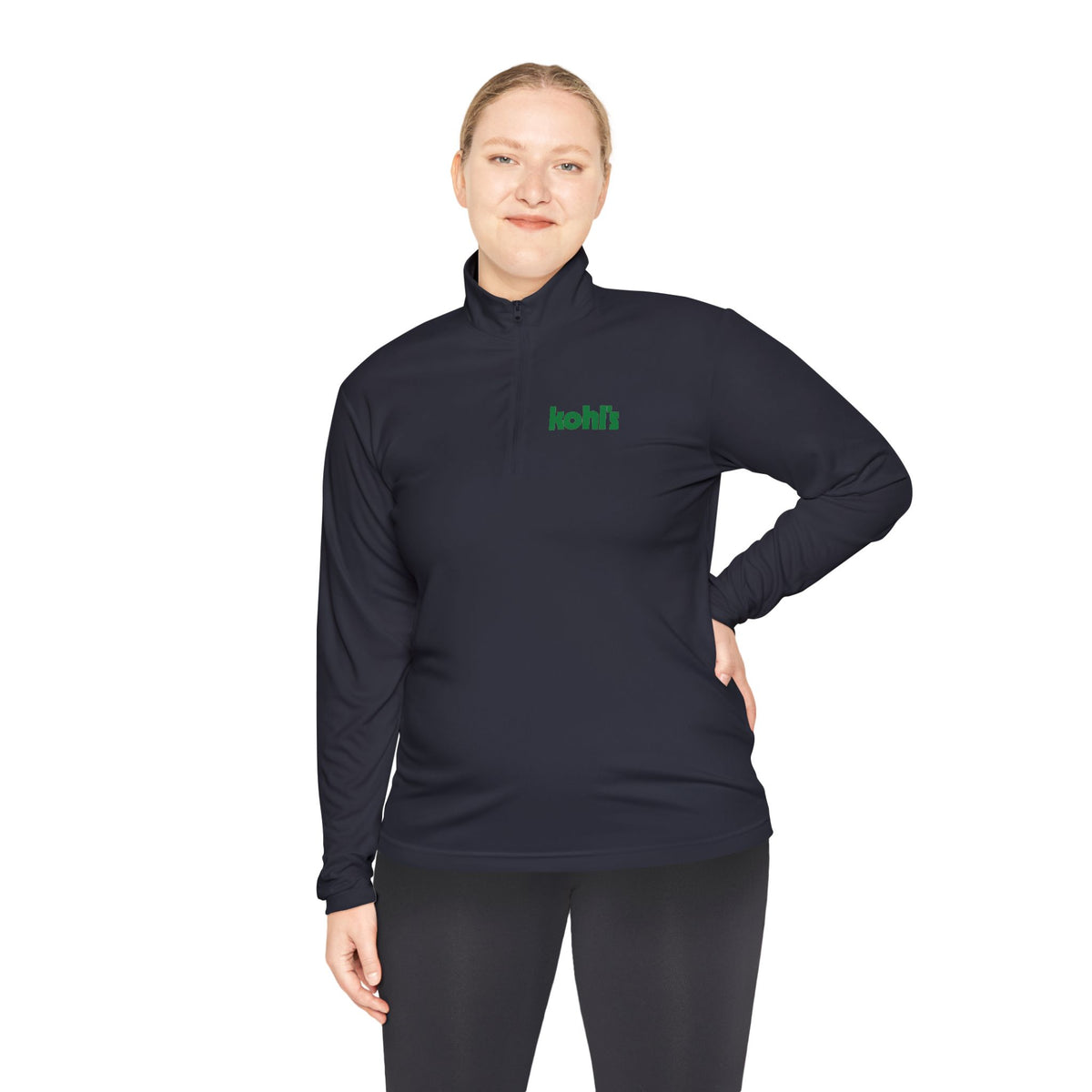 Kohl's Food Stores Unisex Quarter Zip Pullover