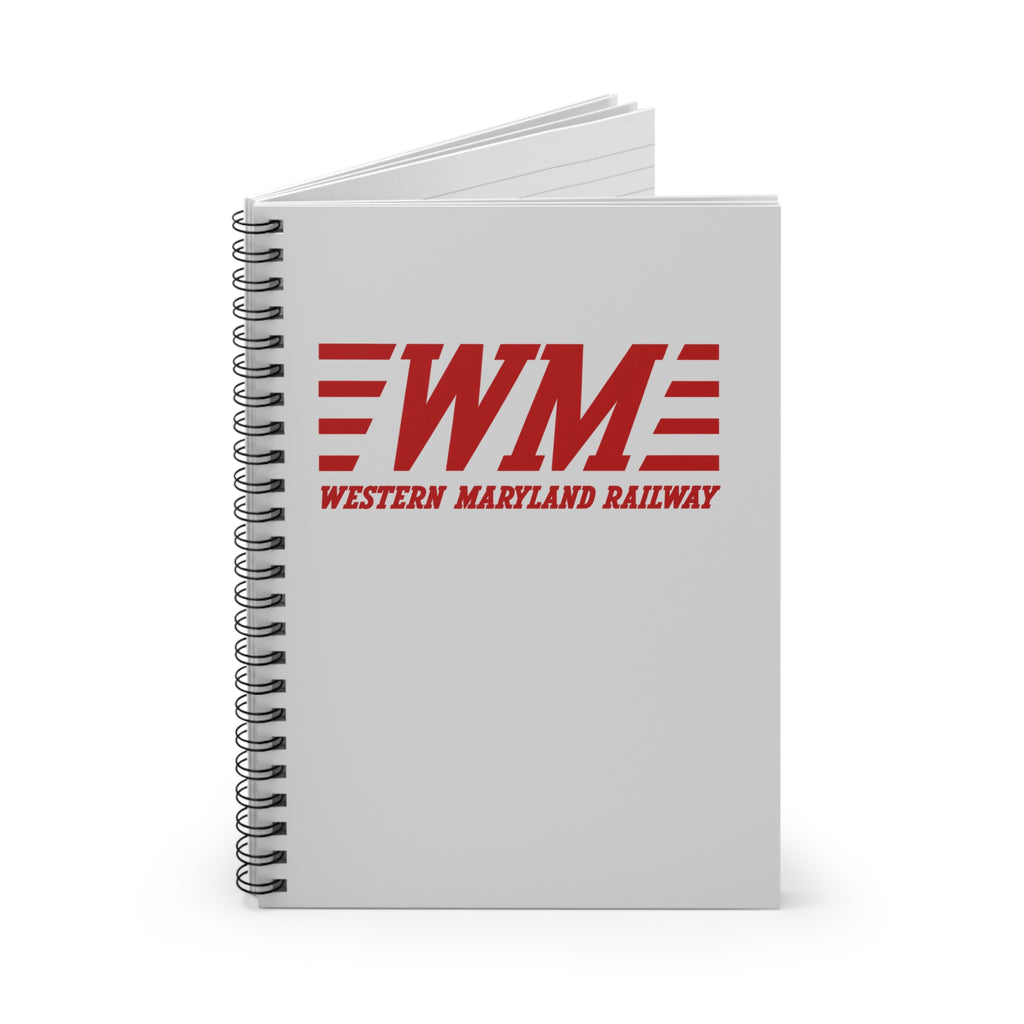 Western Maryland Railway Spiral Notebook