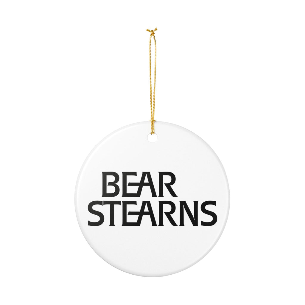 Bear Stearns Ceramic Ornament
