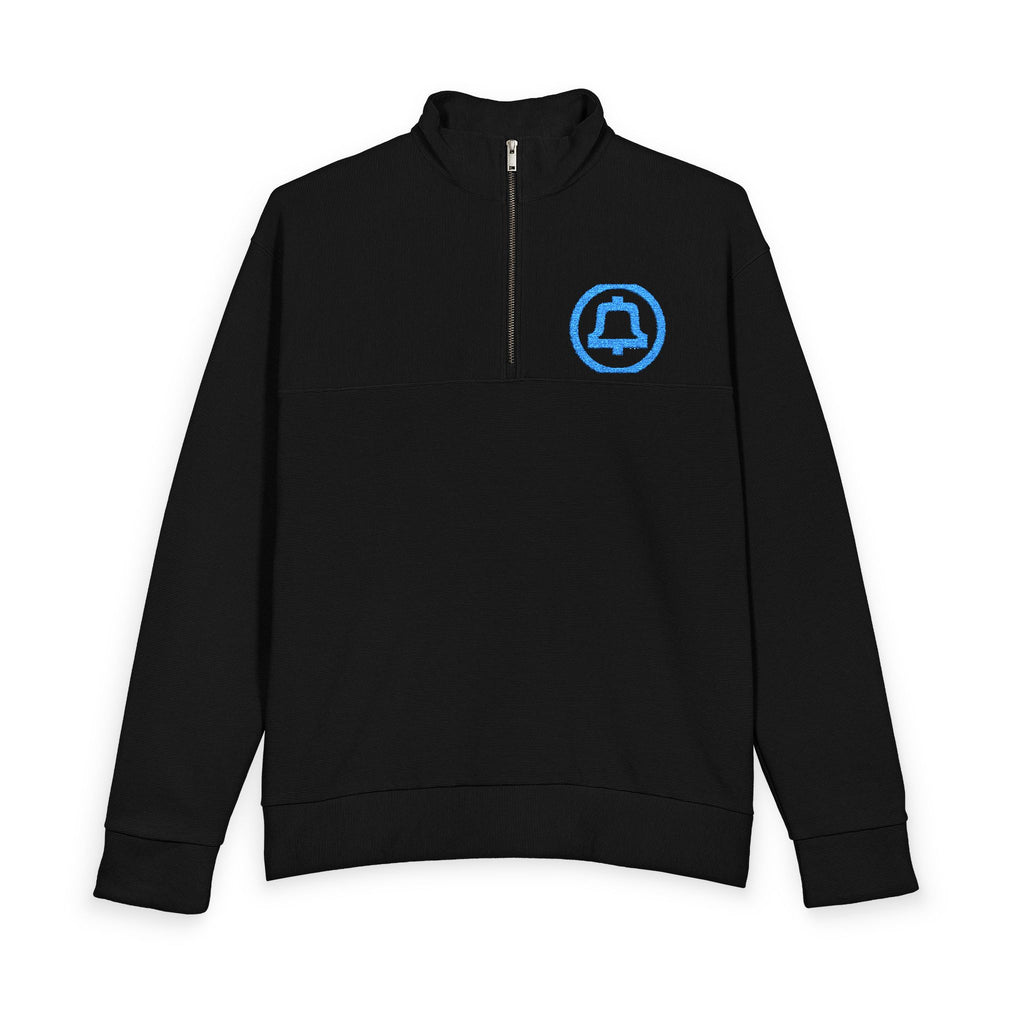 Bell System Heavy Knit Quarter-Zip Sweatshirt