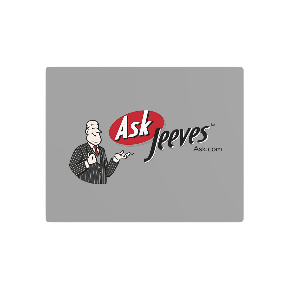 Ask Jeeves Metal Sign