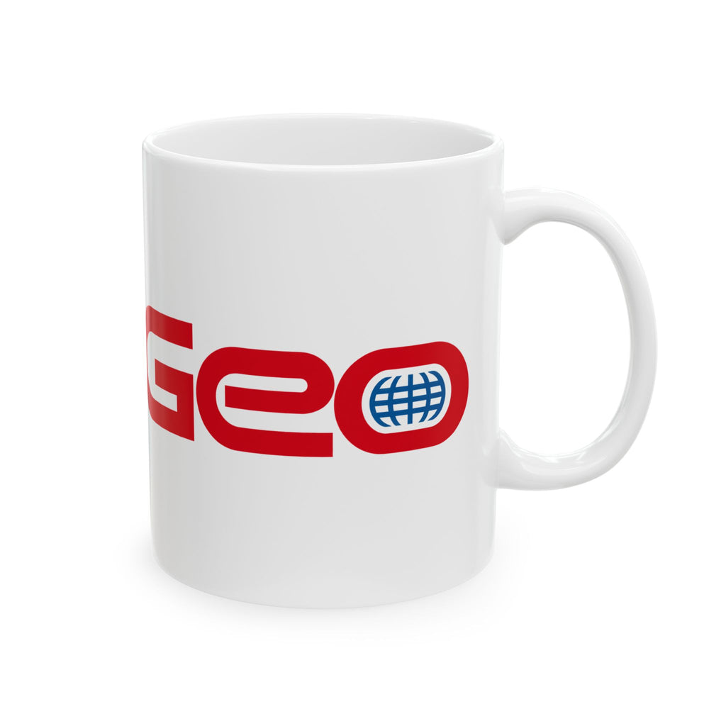 Geo Ceramic Coffee Mug