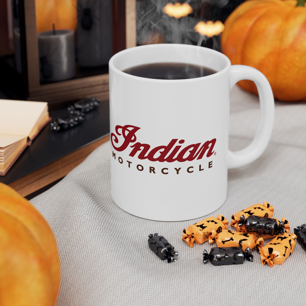 Indian Motorcycle Ceramic Mug