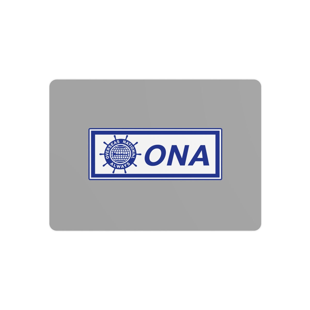 Overseas National Airways Metal Sign