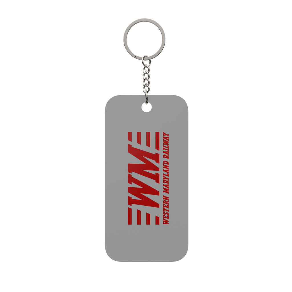 Western Maryland Railway Double-Sided Keychain Charm
