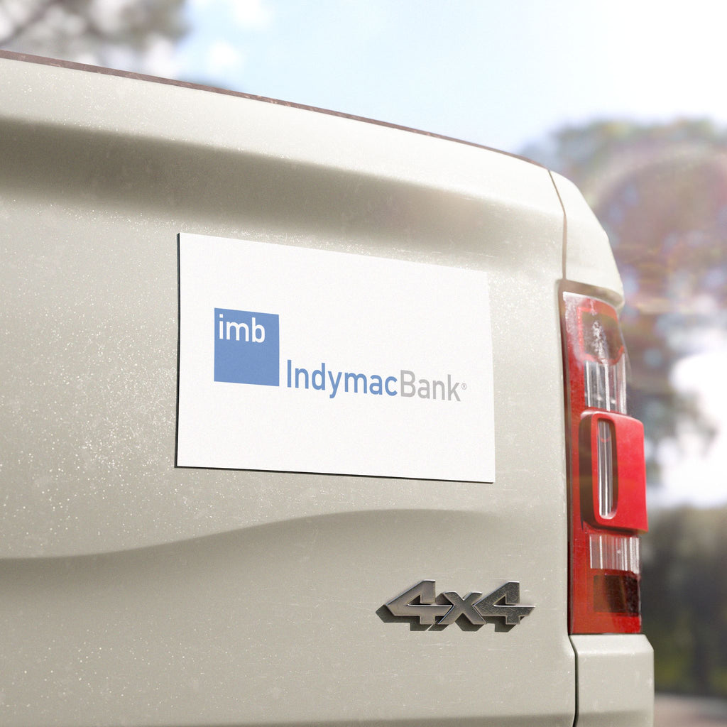 IndyMac Bank Car Magnet