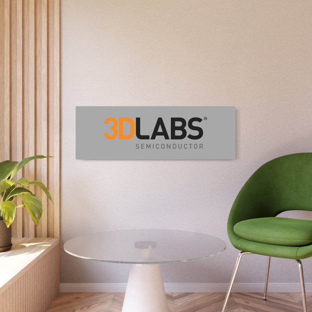 3Dlabs Metal Sign