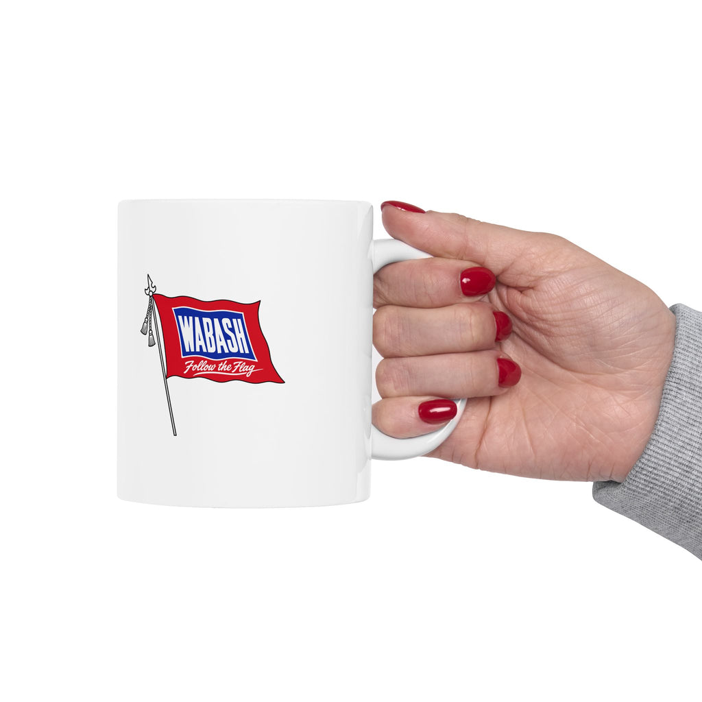 Wabash Railroad Ceramic Coffee Mug