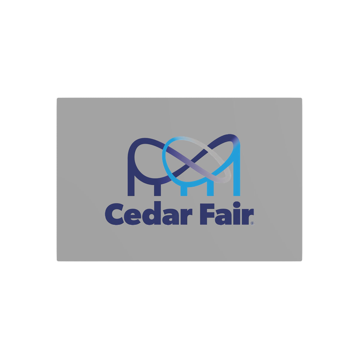 Cedar Fair Metal Sign