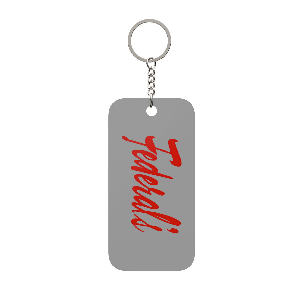 Federal's Double-Sided Keychain Charm