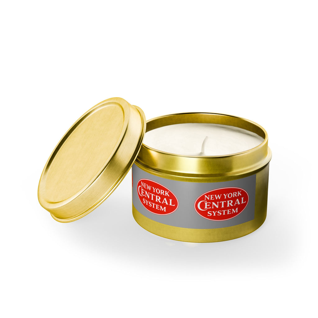 New York Central Railroad Tin Candle
