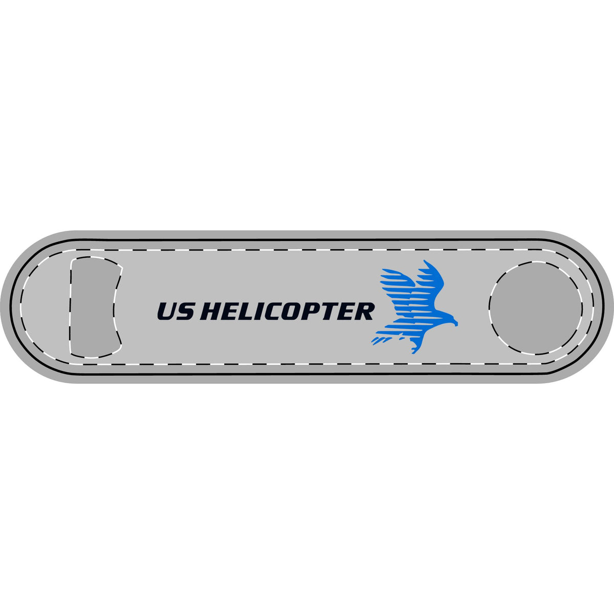 US Helicopter Metal Bottle Opener