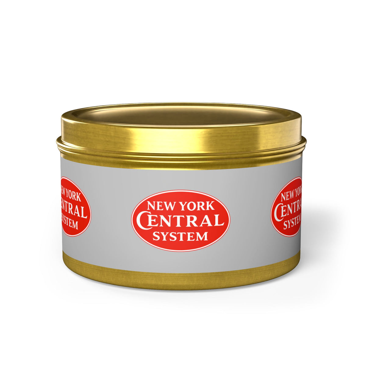 New York Central Railroad Tin Candle