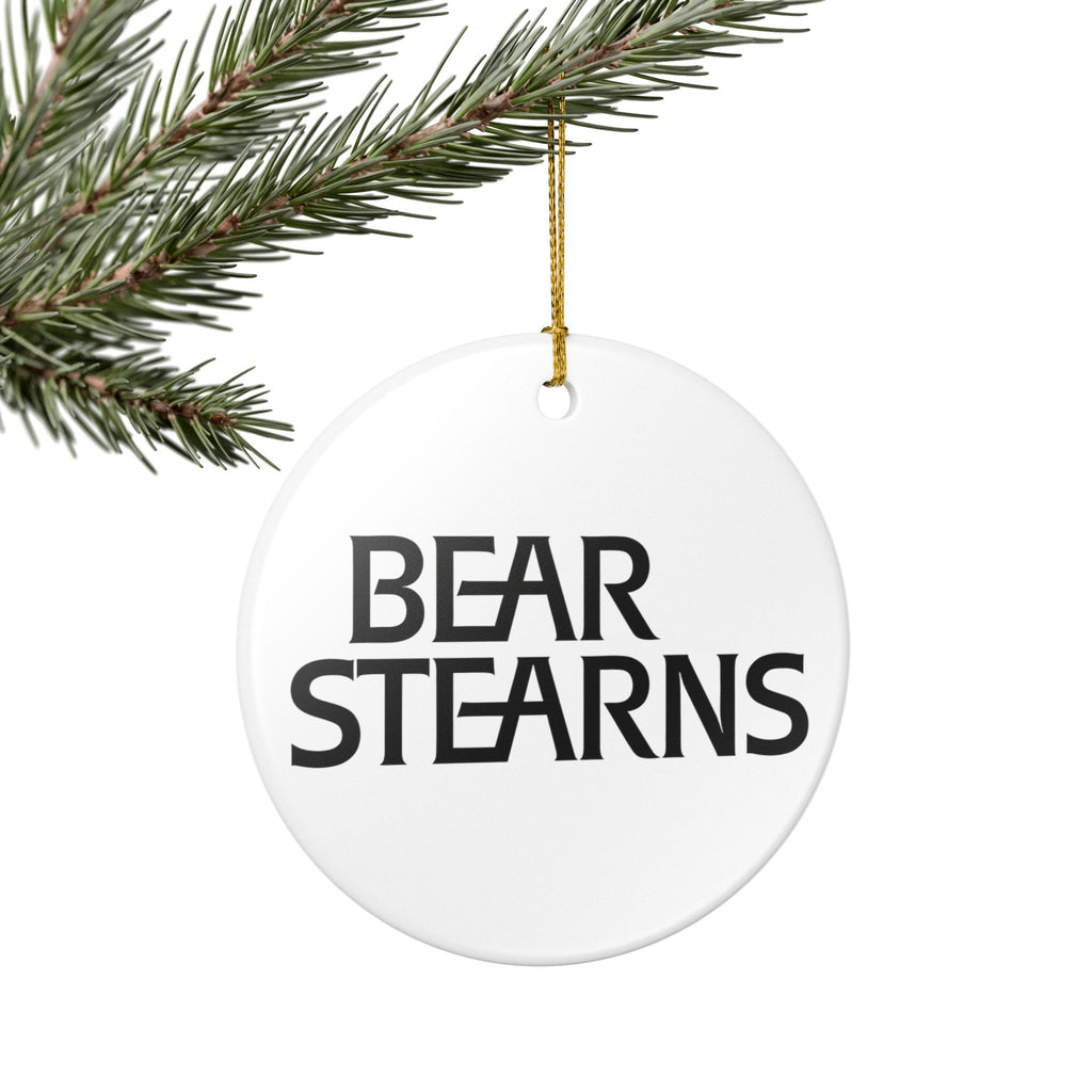 Bear Stearns Ceramic Ornament