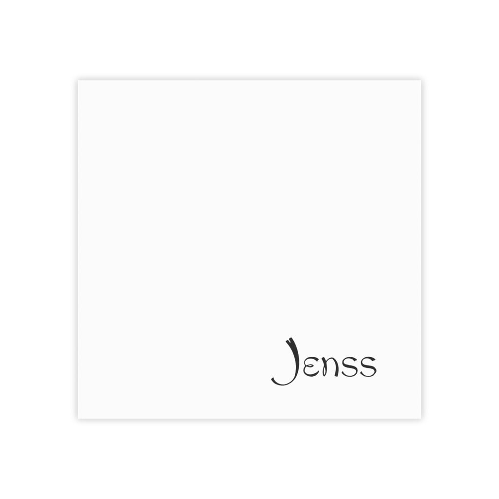 Jenss Sticky Post-it Note Pad