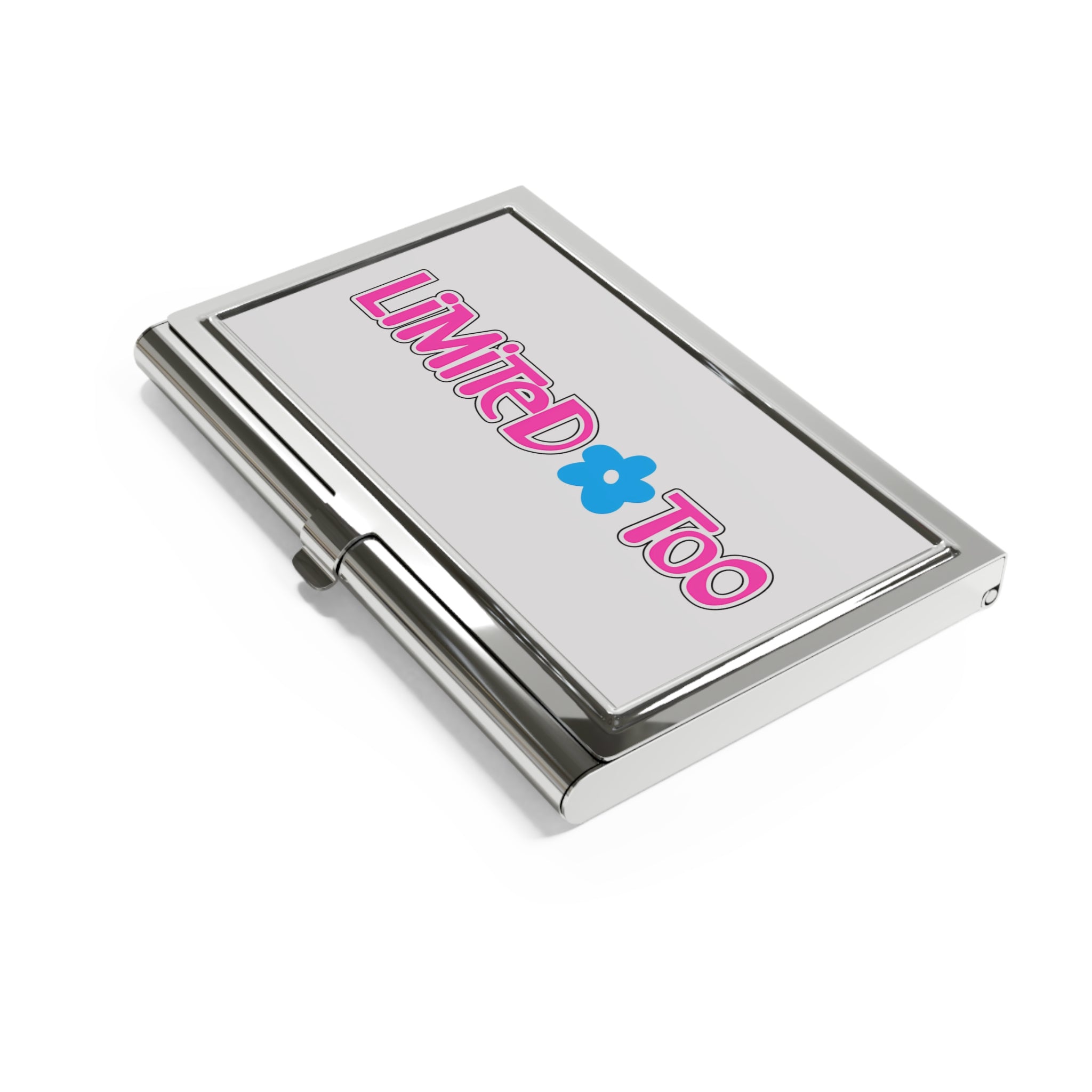 Limited Too Metal Business Card Holder