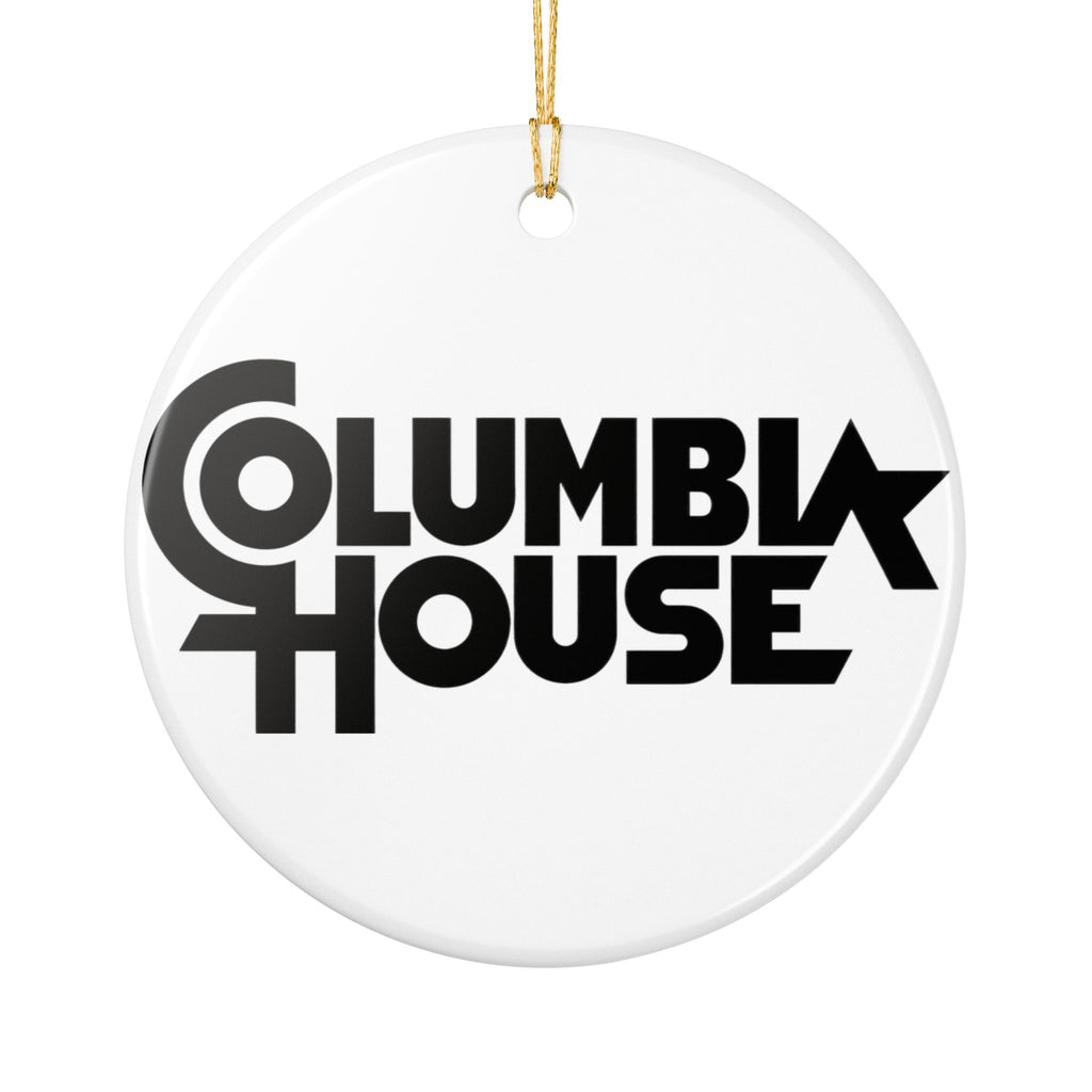 Columbia House Ceramic Ornament