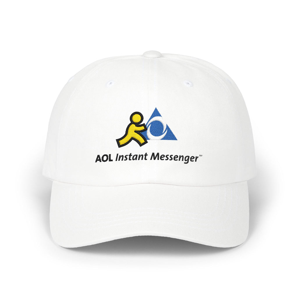 AOL Instant Messenger (AIM) Embroidered Dad Cap Hat