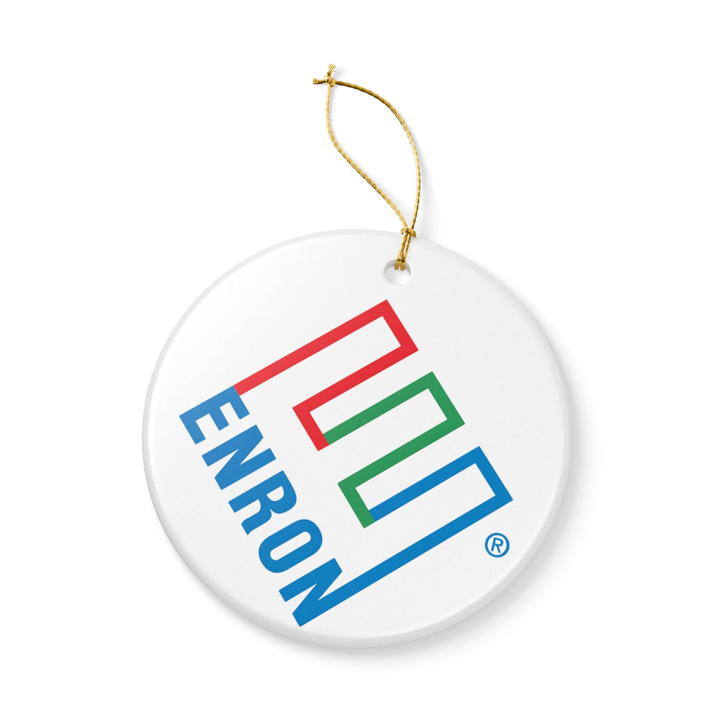 Enron Ceramic Ornament