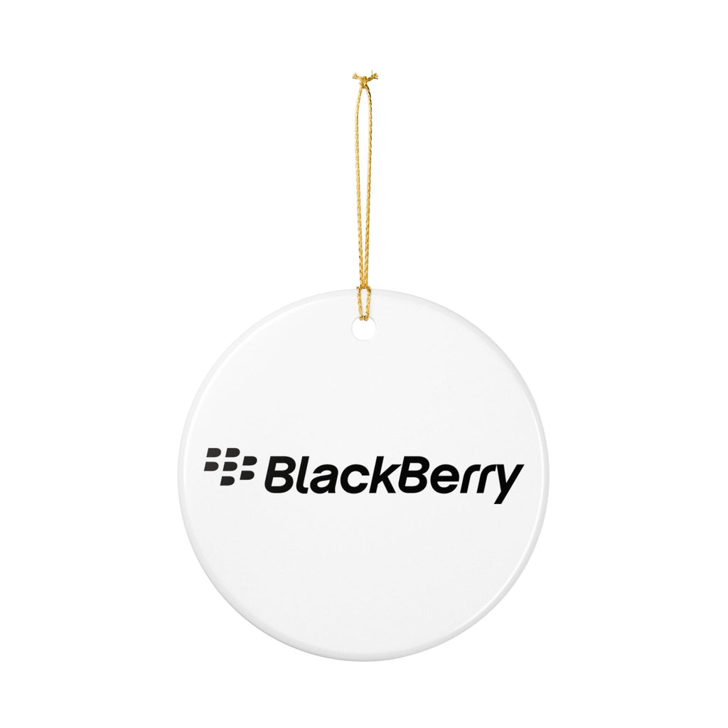 BlackBerry Ceramic Ornament