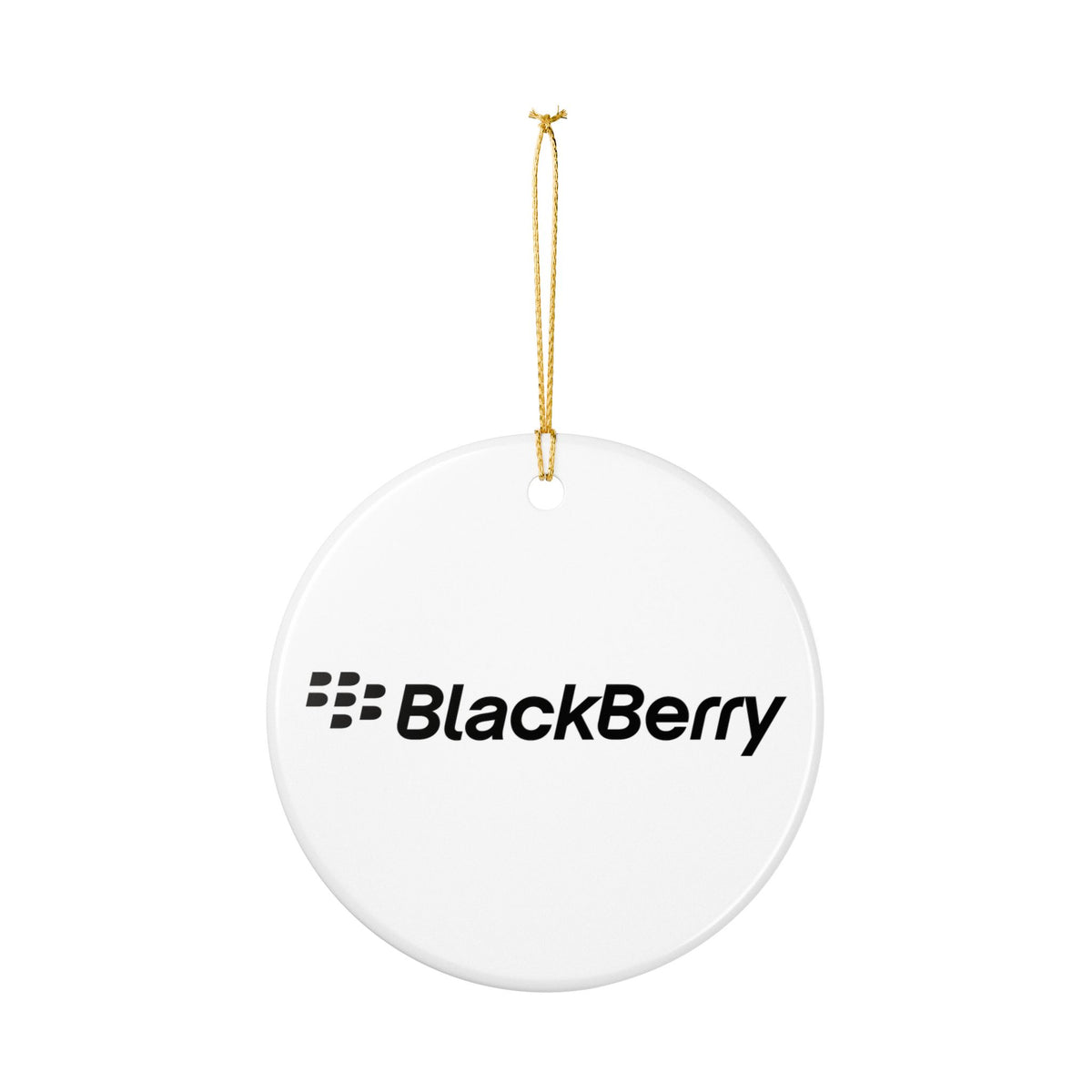 BlackBerry Ceramic Ornament