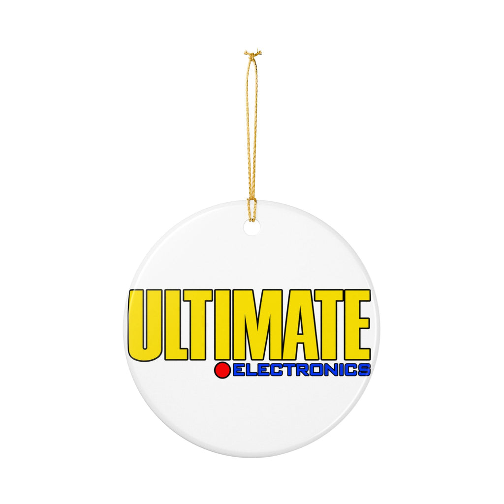 Ultimate Electronics Ceramic Ornament