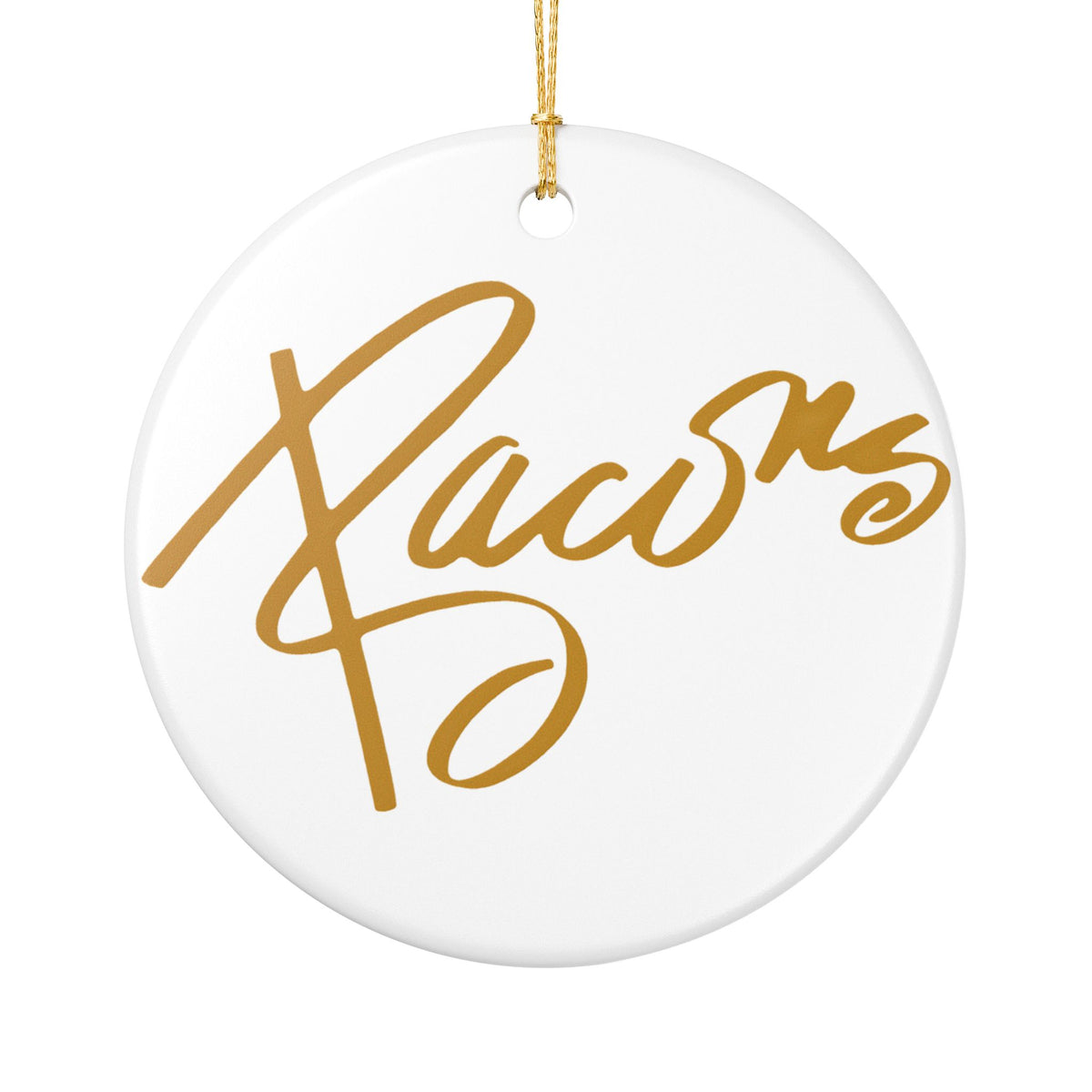 Bacon's Ceramic Ornament