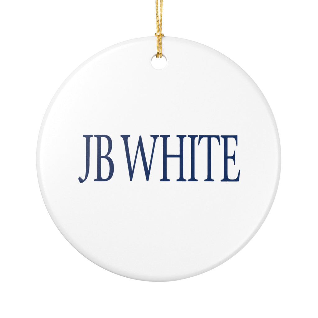J. B. White Ceramic Ornament