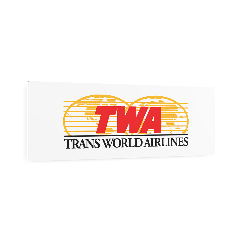 Trans World Airlines (TWA) Metal Sign