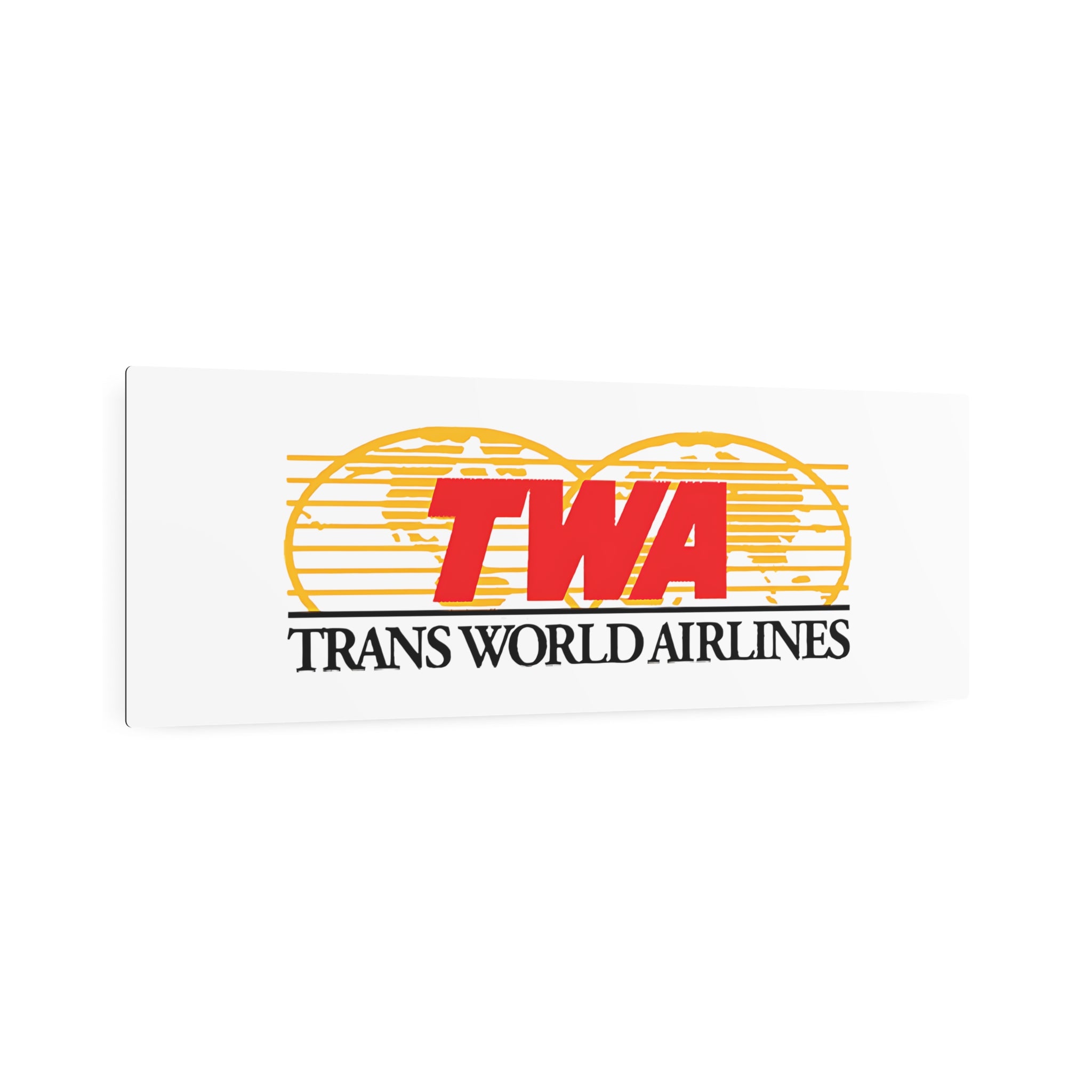 Trans World Airlines (TWA) Metal Sign