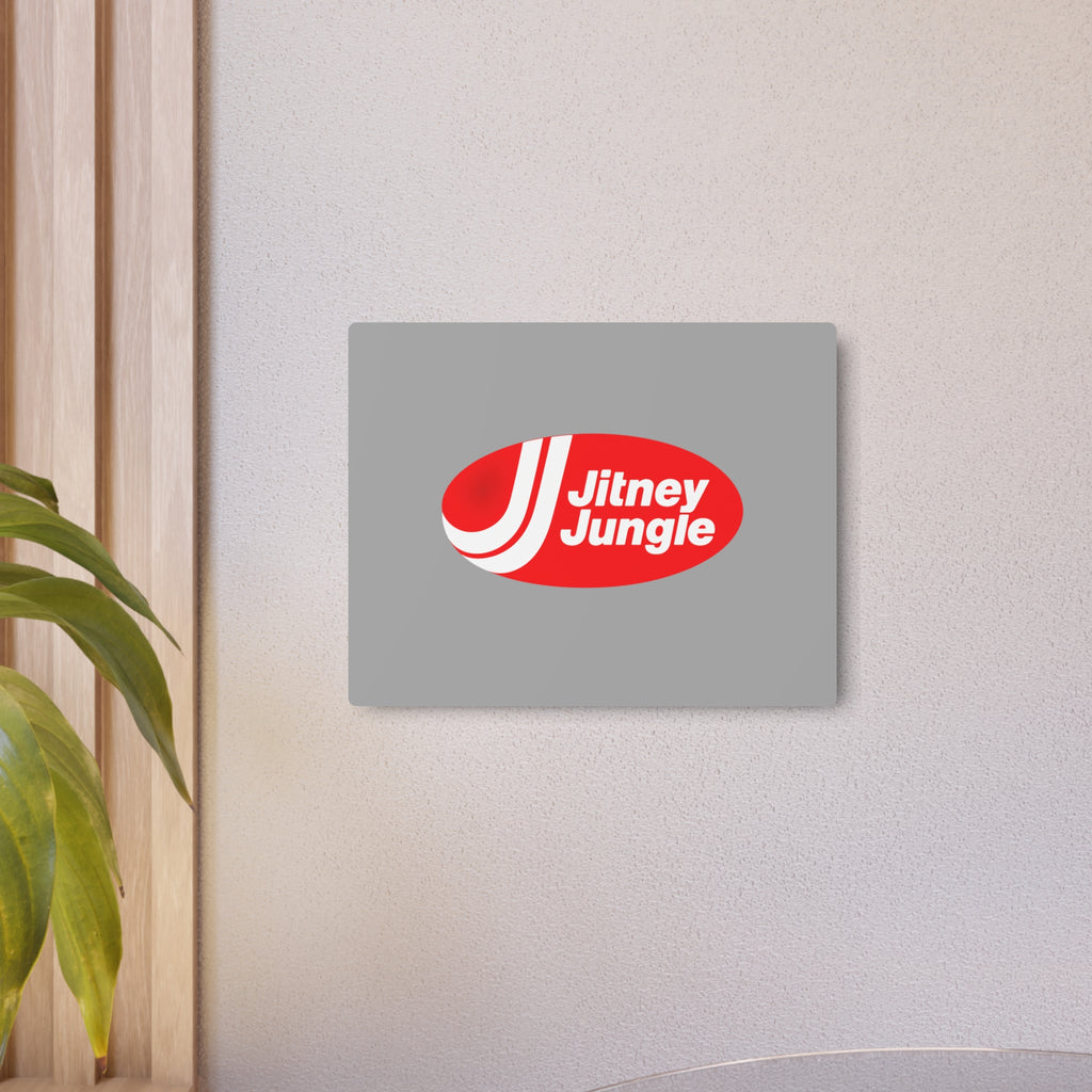 Jitney Jungle Metal Sign
