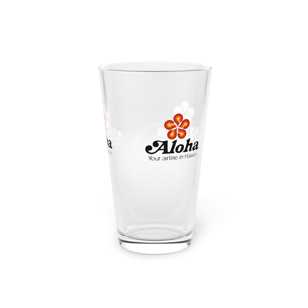 Aloha Airlines 16oz Pint Glass