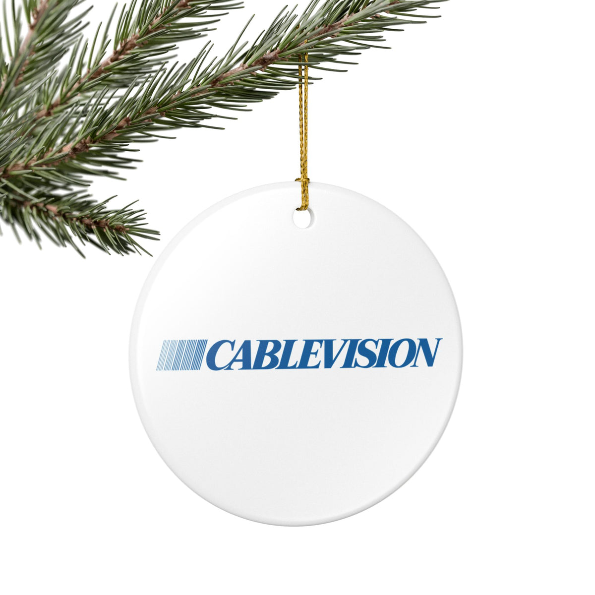 Cablevision Ceramic Ornament