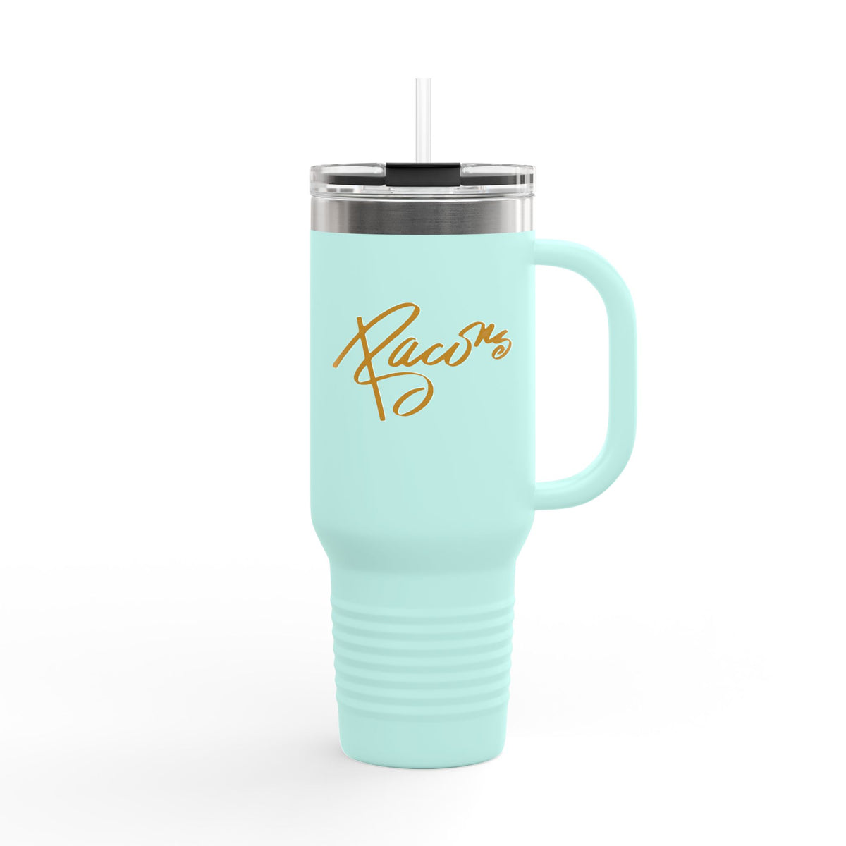 Bacon's 40oz Insulated Travel Mug Stainless Tumbler