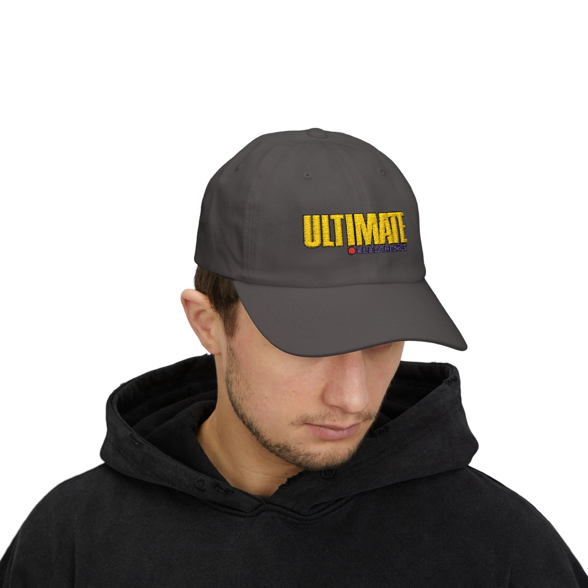 Ultimate Electronics Embroidered Dad Cap Hat